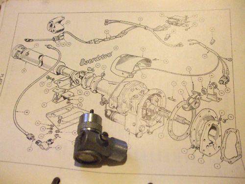 SPEEDO CABLE ANGLE DRIVE x1 (MGB, MGC & V8)